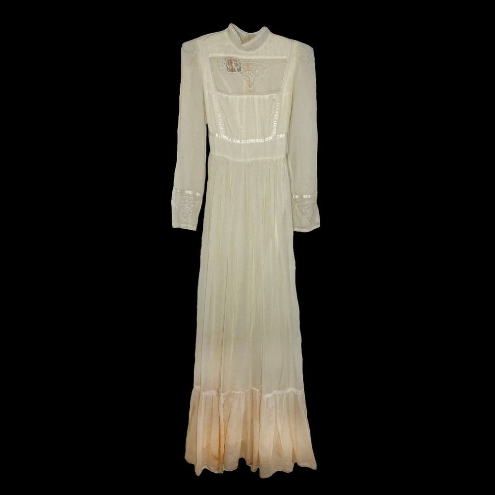 1970's Vintage Gunne Sax- STAINED